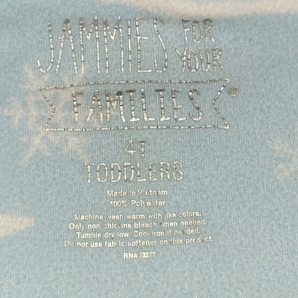 JAMMIES FOR YOUR FAMILIES GIRL'S NIGHT DRESS - Picture 3 of 4